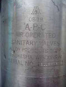 Assorted APC Air Actuated Valves APC 