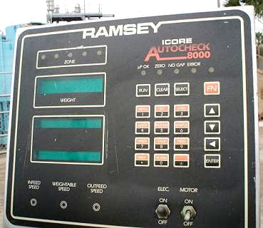 Autocheck 8000 Checkweigher and Metal Detector Line Ramsey Technology 