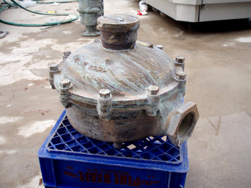 Badger Metering System Brass In-Line Water Meter Badger Metering System 