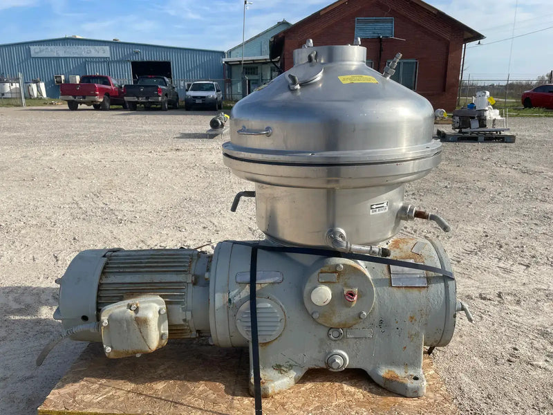 Separador centrífugo de disco Westfalia (6500 RPM)