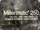 Soldadora con alimentador de alambre Miller Micromatic 250 CV-DC