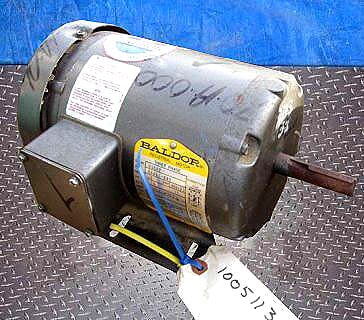 Baldor Industrial Motor- 3/4 HP Baldor 