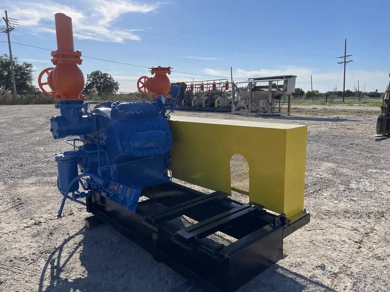 Vilter 448 8-Cylinder Reciprocating Compressor (Belt Driven)