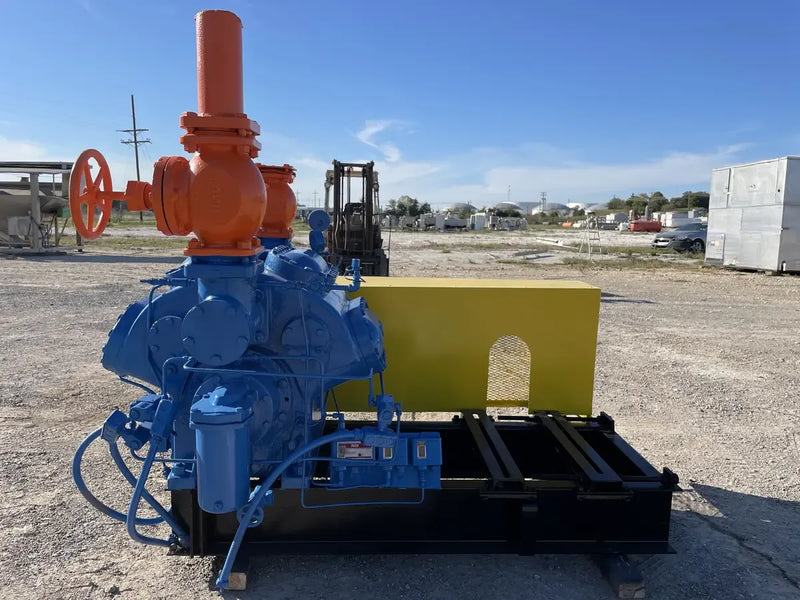 Vilter 448 8-Cylinder Reciprocating Compressor (Belt Driven)