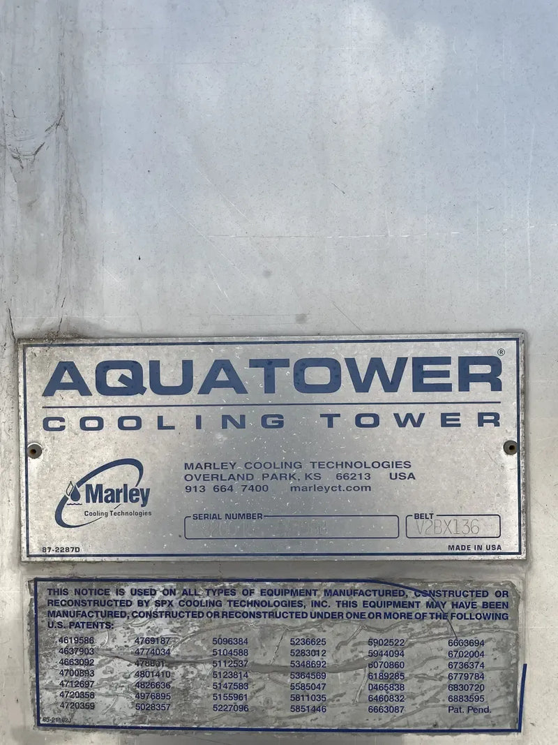 Marley 496B Cooling Tower (126 Nominal Tons, 7.5 HP, 208-230 V)