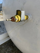 Industrial Service &amp; Fabricators Inc Receptor de amoníaco vertical (65 pulg. X 306 pulg. 4400 galones)