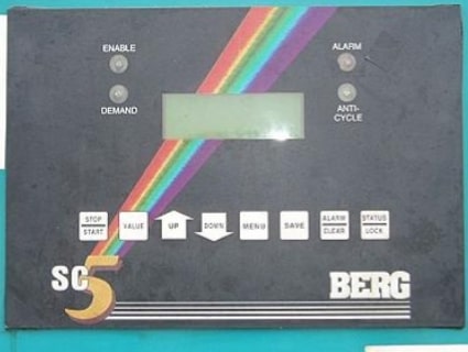 Berg Chilling Systems Liquid Chiller – 182 Tons Berg Chilling Systems 