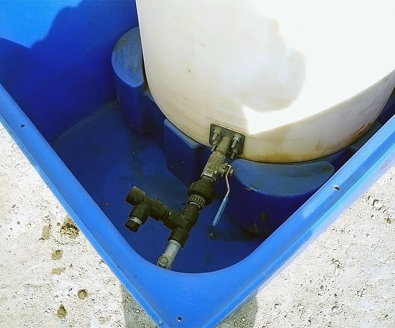 Betz-Dearborn Poly Storage Tank with Spill Tub – 120 Gallon Betz - Dearborn 