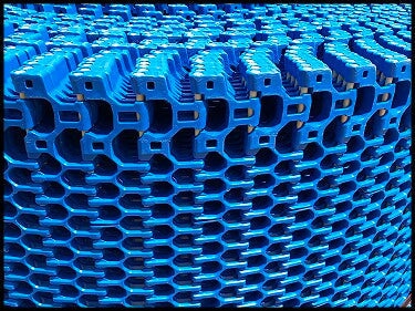 Blue Plastic Belting for Spiral Freezer - 36 in. Not Specified 