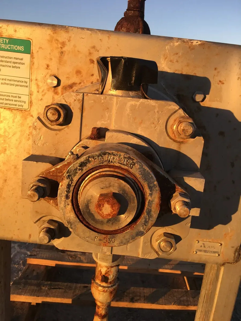 APV (SPX Flow) Surface Scraped Votator, Heat Exchanger