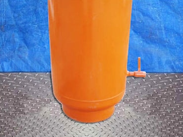 Brunner Eng. & Mfg. Ammonia Vertical Receiver- 120 Gallon Brunner Engineering & Mfg. Co. 