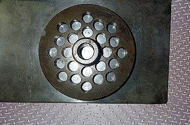 Buffalo Grinder/Extruder Plates - 8.625 in. dia. Buffalo Pumps 