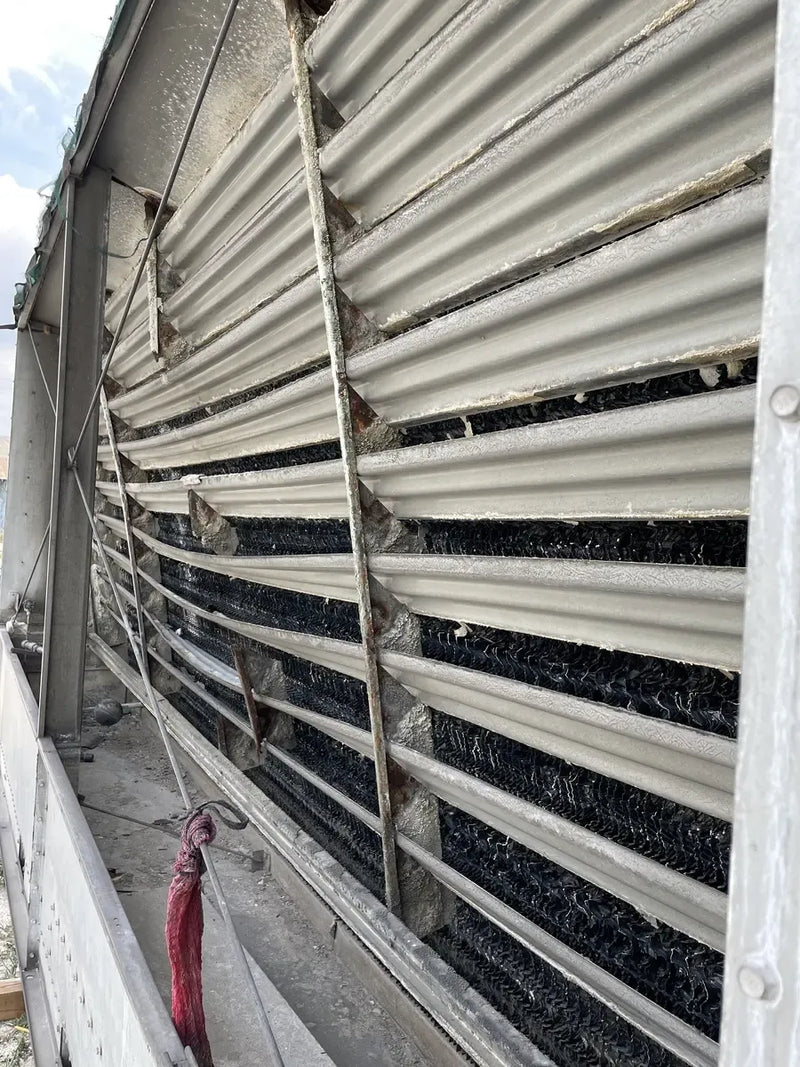 BAC CXV 466 Evaporative Condenser (2360 Package Nominal Tons, 10 HP Motors, 4 Tower Units)