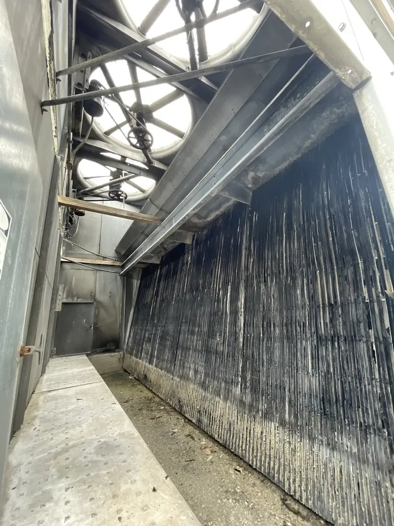 BAC CXV 466 Evaporative Condenser (2360 Package Nominal Tons, 10 HP Motors, 4 Tower Units)