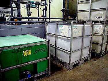 Caged Poly Construction Tote Bins-170 Gallons Genemco 