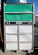 Caged Poly Construction Tote Bins-170 Gallons Genemco 