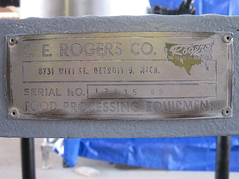 C.E. Rogers Vacuum Pan Evaporator - 35 Gallons C.E. Rogers 