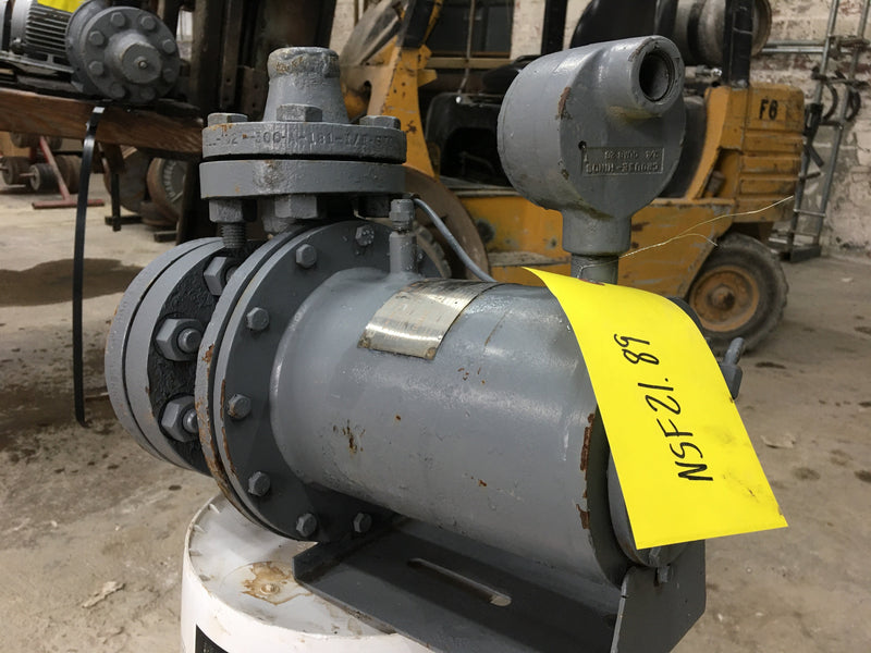 Chem-Pump G-Series GVBS-3K-153H-3T Canned Motor Pump (3 HP, 46 GPM Max) ChemPump 