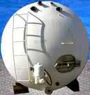 Cherry-Burrell Horizontal Storage Tank- 3000 Gallon Cherry-Burrell 