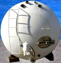 Cherry-Burrell Horizontal Storage Tank- 3000 Gallon Cherry-Burrell 