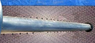 Cherry-Burrell Thermutator Swept Surface Heat Exchanger- 6 in. x 72 in. Cherry-Burrell 