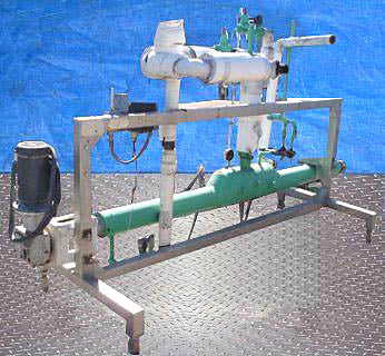 Cherry-Burrell Votator Scraped Surface Heat Exchanger- 4 x 120 Cherry-Burrell 