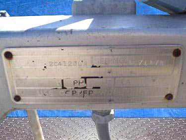 Cherry-Burrell Votator Scraped Surface Heat Exchanger- 4 x 120 Cherry-Burrell 