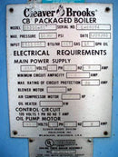 Cleaver Brooks CB-Packaged Firetube Hot Water Boiler- 60 HP Cleaver Brooks 