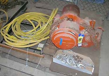 CM 5 ton Chain Hoist Columbus McKinnon 