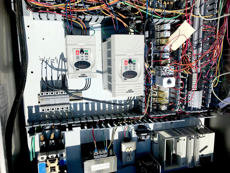 Control Panel for Spiral Freezer Integrated Controls, Inc. 