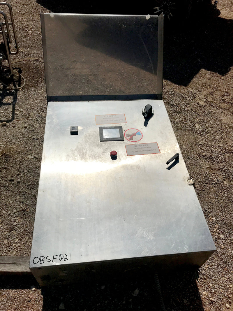 Control Panel for Spiral Freezer Integrated Controls, Inc. 