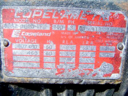 Copeland Copelametic Freon Condensing Unit Copeland 
