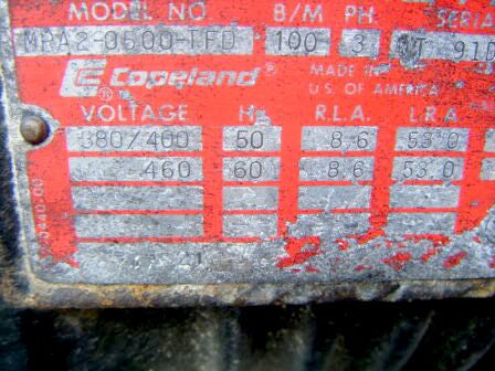 Copeland Copelametic Freon Condensing Unit Copeland 