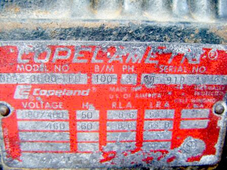 Copeland Copelametic Freon Condensing Unit Copeland 