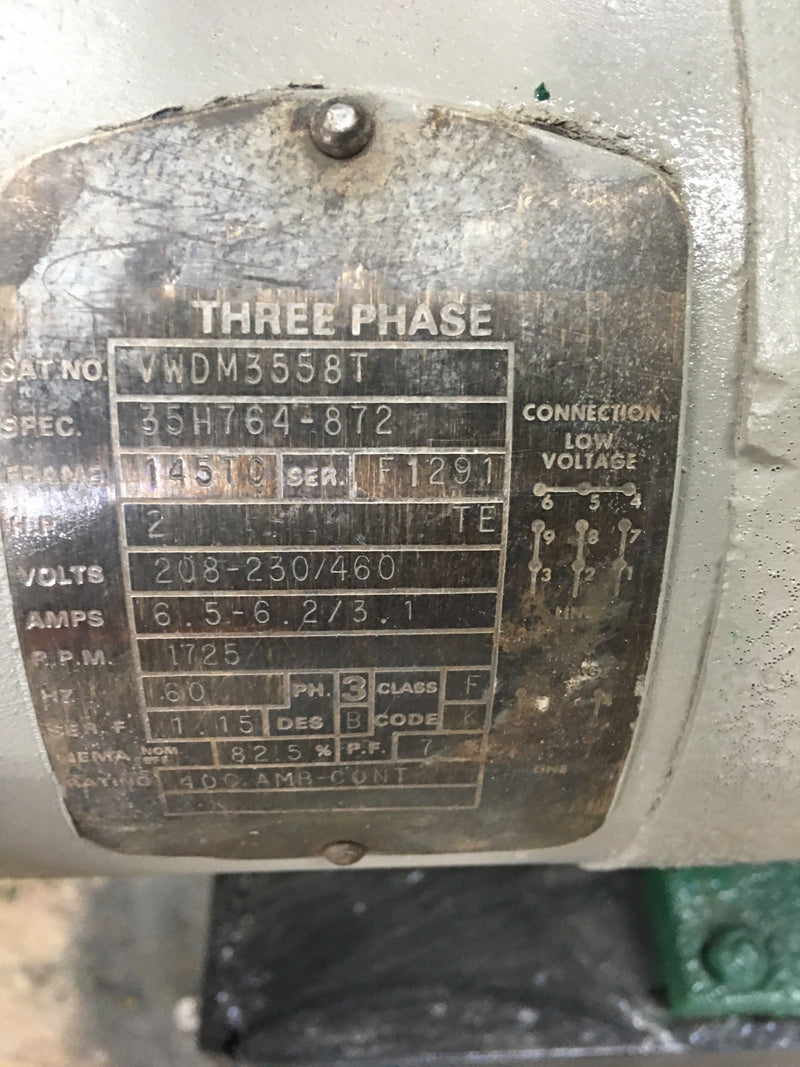 Cornell 1.5CLB2-4 Centrifugal Pump (2 HP, 75 GPM Max) Cornell 