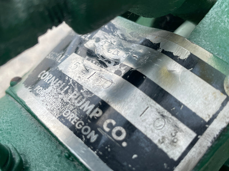 Cornell 2CB5-4 Centrifugal Pump (5 HP, 114 GPM Max) Cornell 