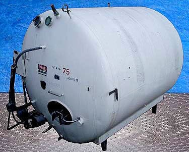 Creamery Package Refrigerated Holding Tank- 2000 Gallon Creamery Package 