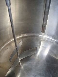 Creamery Package Single Shell Mix Tank- 700 Gallon Creamery Package 