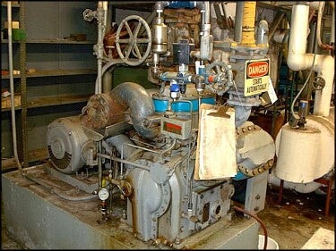 Crepaco 6-Cylinder Ammonia Booster Compressor - 30 hp Crepaco 