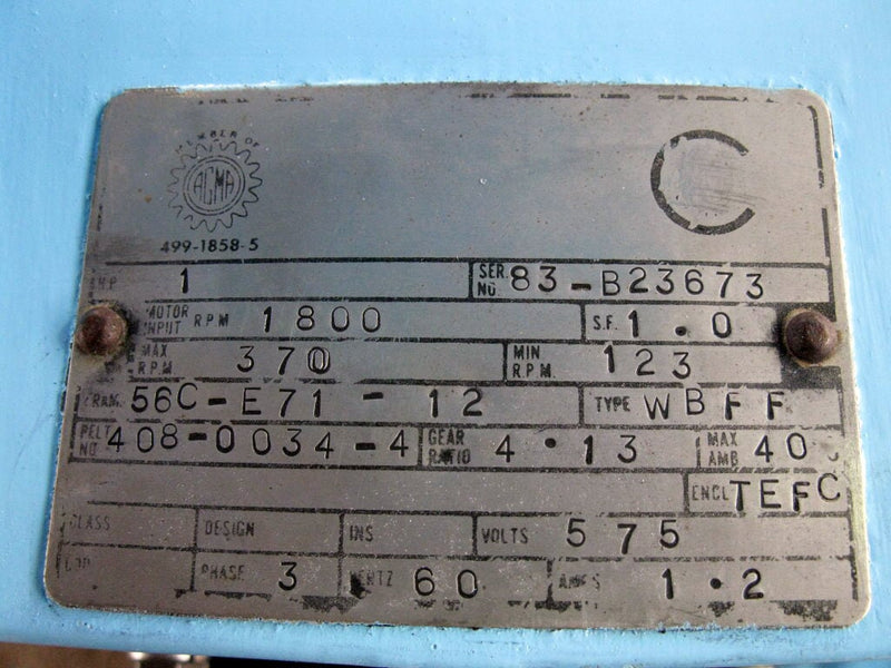 Crepaco Positive Displacement Pump Crepaco 