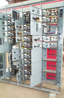 Cutler Hammer 4-Section Motor Control Center Cutler Hammer 