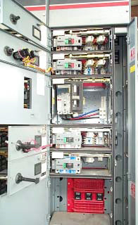 Cutler Hammer 4-Section Motor Control Center Cutler Hammer 