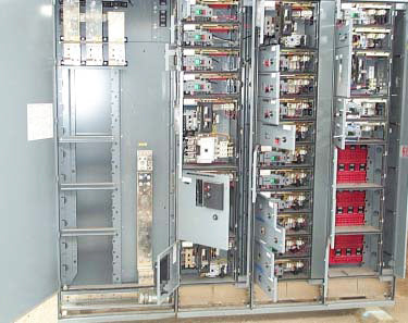 Cutler Hammer 4-Section Motor Control Center Cutler Hammer 