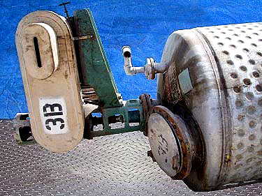 D & W Dimple Jacket Welding Stainless Steel Tank-775 Gallon D&W 