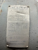 Powertech Foote-Jones Line-O-Power Concentric Gear Reducer