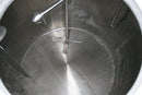 DCI Vertical Stainless Steel Steam Jacketed Process Tank with Agitator -1,500 Gallon DCI Inc. 