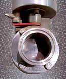 Definox Stainless Steel Air Actuated Butterfly Valve Definox 