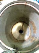 Stainless Steel Cone Bottom Tank - 30 gallons
