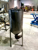 Stainless Steel Cone Bottom Tank - 30 gallons