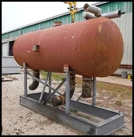 ISF, Inc. Horizontal Ammonia Surge Drum - 900 gallons